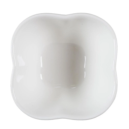 Zestaw 10 naczyń do serwowania przystawek biały