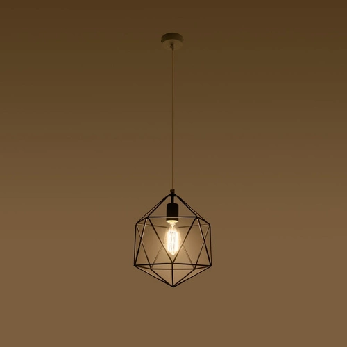 Lampa wisząca GASPARE czarna