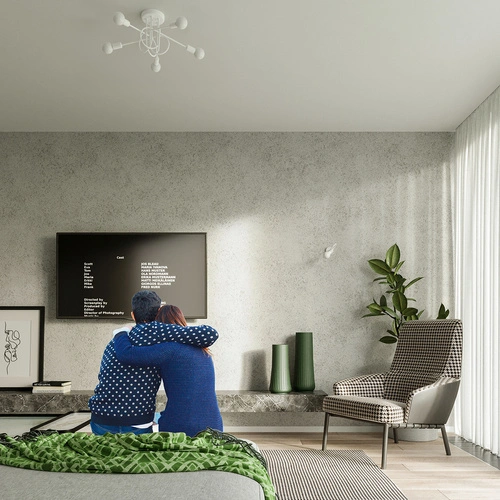 Kinkiet ścienny LOOP biały nowoczesny stalowy do salonu i sypialni SOLLUX LIGHTING