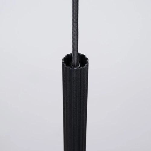 Lampa wisząca nowoczesna czarna ARCHE 1 regulowana do salonu kuchni jadalni SOLLUX