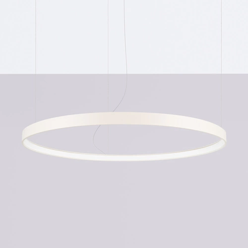 Nowoczesny żyrandol LED RIO 110 beżowy do salonu i jadalni regulowany Thoro