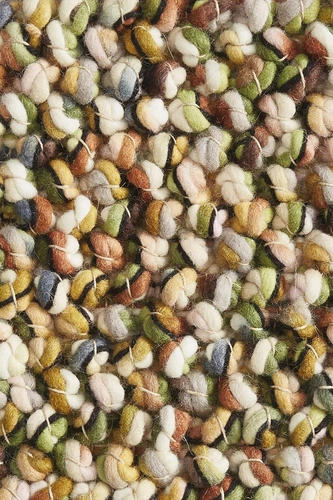 Dywan do salonu wełniany Marble zielony 140x200cm vintage prostokątny ręcznie tkany