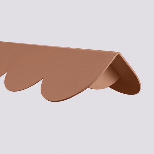 Lampa wisząca BISCUIT mocca LED nad stół nowoczesna 131 cm
