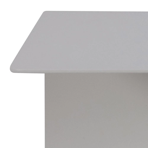 Półka ścienna Joliet S biała metalowa na książki do salonu i sypialni Actona 35 cm