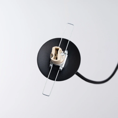 Nowoczesna lampa wisząca BRINA 1 czarna do salonu i jadalni metalowa 115 cm