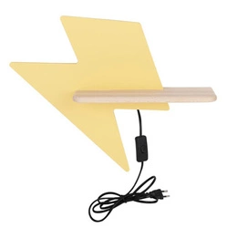 Kinkiet Lightning lampa 4W LED 4000K iq kids z przewodem złoty