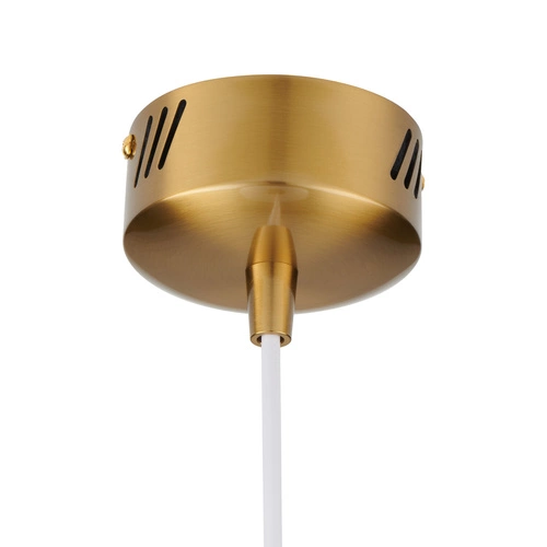 Lampa wisząca BONI biała kula 35 cm do salonu i kuchni nowoczesna Step into Design