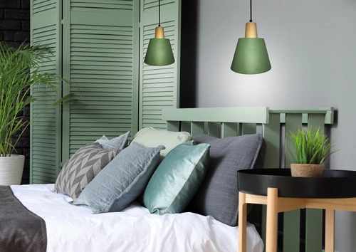 Lampa Wisząca Faro zielony