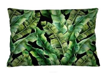 Poduszka dekoracyjna Black Palms antyalergiczna do salonu i sypialni 60x40