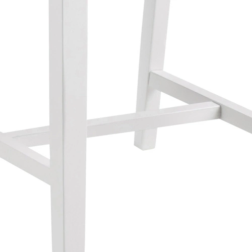 Krzesło drewniane Brisbane Actona białe patyczak skandynawski do jadalni i salonu