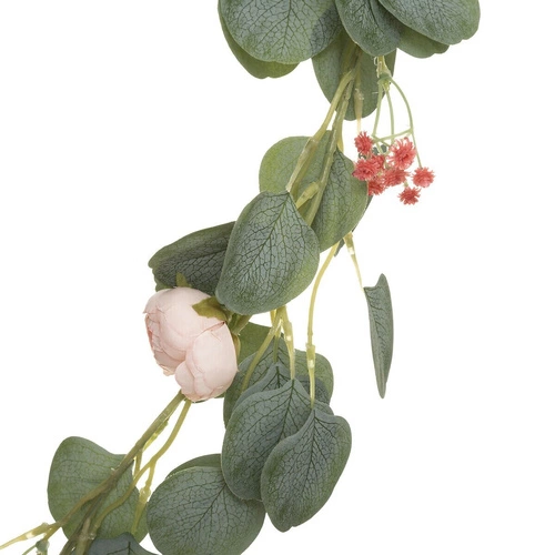 Sztuczna girlanda eukaliptusowa Atmosphera boho 130 cm nowoczesna dekoracja do salonu