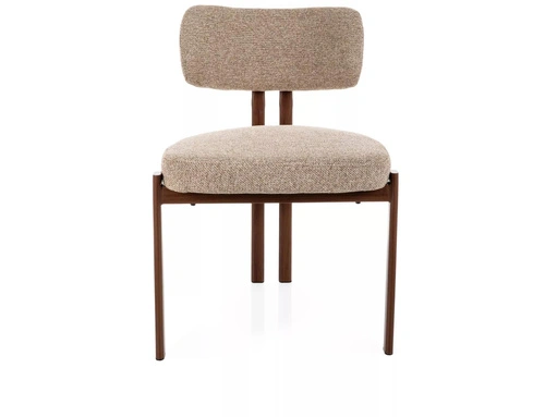 Krzesło Montico tapicerowane beżowe do jadalni i salonu nowoczesne