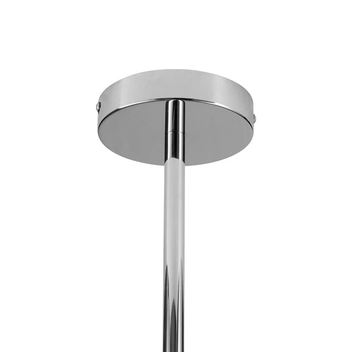 Lampa wisząca SOLA chrom 75 cm nowoczesna szklana do salonu i jadalni Step into Design