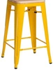Podstawa hokera 66cm Paris 2 Wood żółta