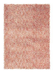 Dywan shaggy do salonu Shaggy Young czerwony 160x230 nowoczesny wełniany łatwy w czyszczeniu
