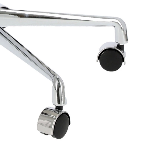 Fotel biurowy ergonomiczny CH1171 PREMIUM inspirowany EA117 skórzany biały obrotowy do biurka