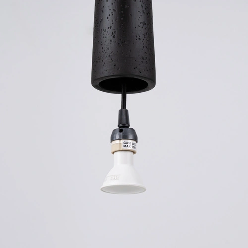 Lampa wisząca ELECTRA czarna beton