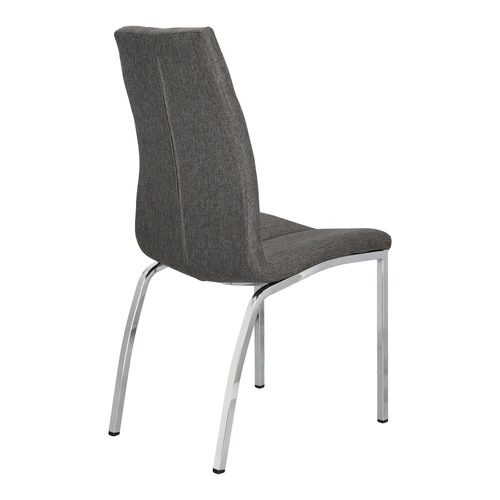 Krzesło Asama szare tapicerowane