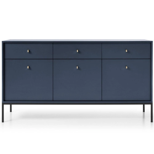 Zestaw mebli do salonu Evora granatowa