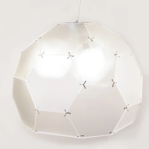 Lampa wisząca DOME półtransparentna 80cm