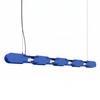 Lampa wisząca LED CHAIN 158 ultramaryna nad wyspę nowoczesna