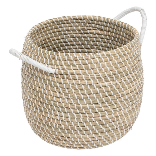 Zestaw 2 boho koszy do przechowywania Soleya z pokrywką na zabawki i ubrania Atmosphera