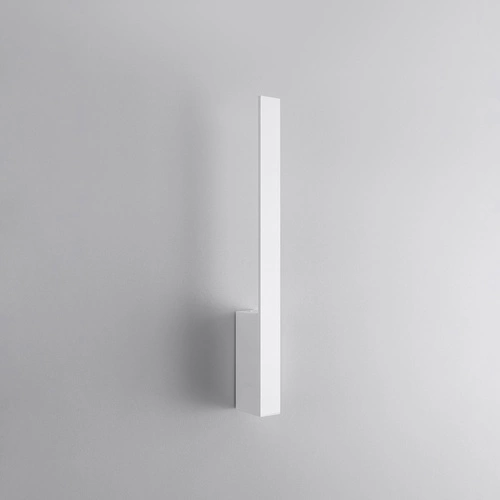 Kinkiet ścienny LED LAHTI S nowoczesny biały aluminium 50 cm do salonu i sypialni Thoro
