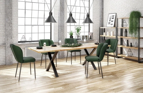Stół Pexa 160x90cm drewno lite - dębowe
