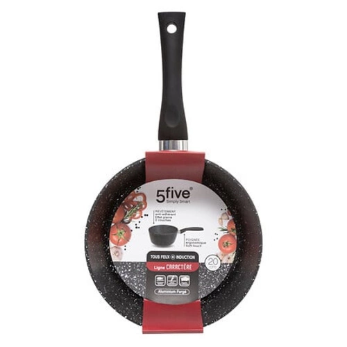 Rondelek aluminiowy kuty 20 cm czarny