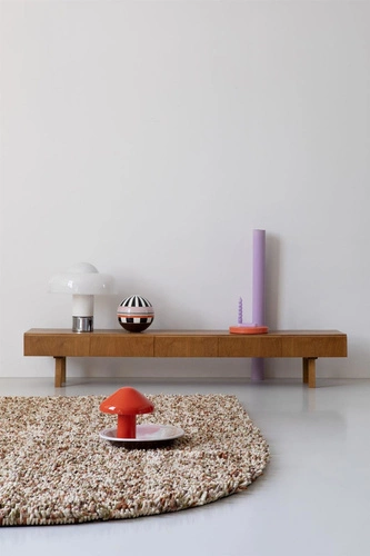 Dywan shaggy wełniany Shaggy Rocks 250x300 cm do salonu nowoczesny łatwy w czyszczeniu Carpets&More