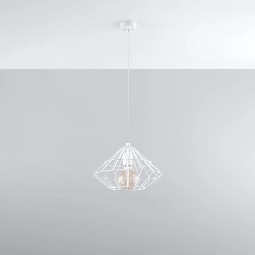 Lampa wisząca UMBERTO biała