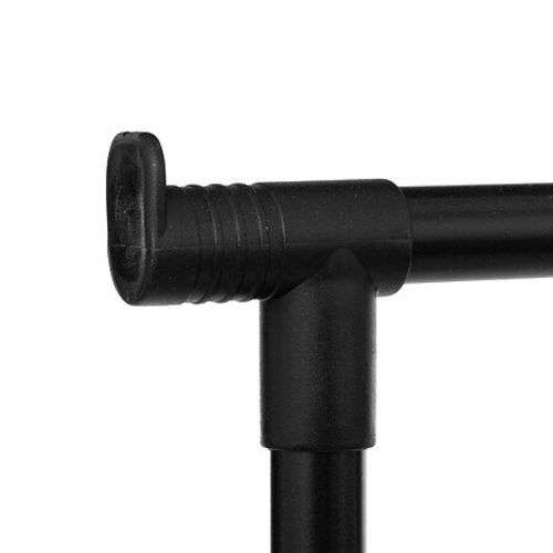 Wieszak stojący na ubrania na kółkach podwójny czarny nowoczesny 5five simply smart