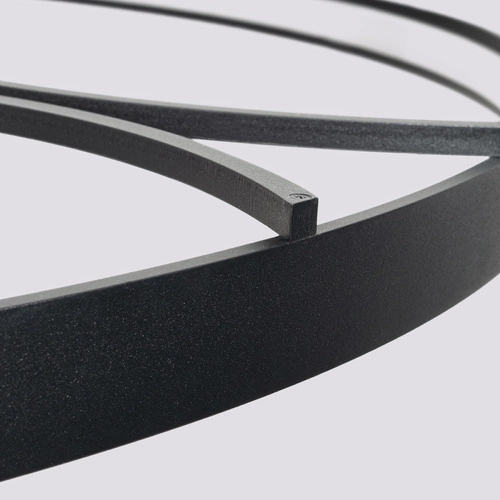 Żyrandol LED RIO BIO 110 czarny nowoczesny do salonu i jadalni aluminium Thoro