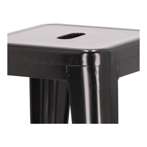 Hoker Paris 66cm czarny inspirowany Tolix OUTLET