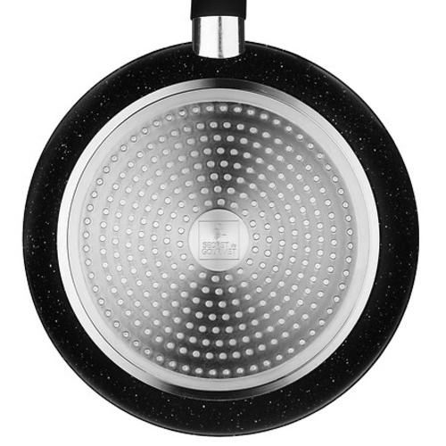 Patelnia aluminiowa kuta 28 cm czarna