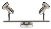 Lampa sufitowa Arkon listwa 2x50W GU10  sat nikiel+chrom bez żarówek