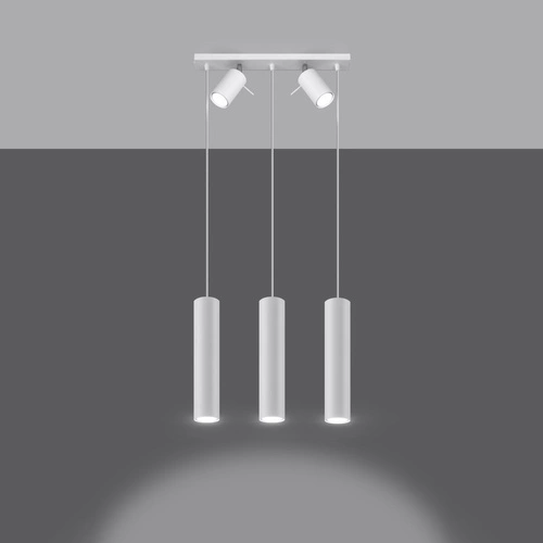 Lampa wisząca RING 3 biały