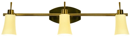 Lampa sufitowa Kroton listwa 3x40W G9  patyna