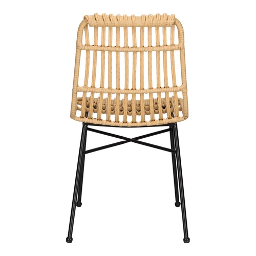 Zestaw 2 krzeseł ogrodowych Surabaya technorattan boho do jadalni i na taras Intesi