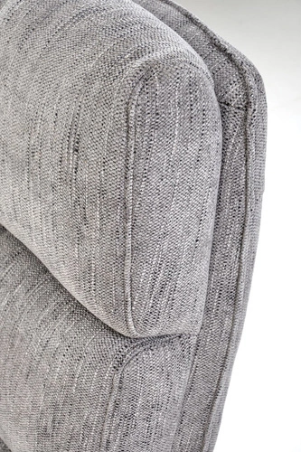 Fotel biurowy ergonomiczny Nurah popielaty nowoczesny z podłokietnikami na kółkach do biura