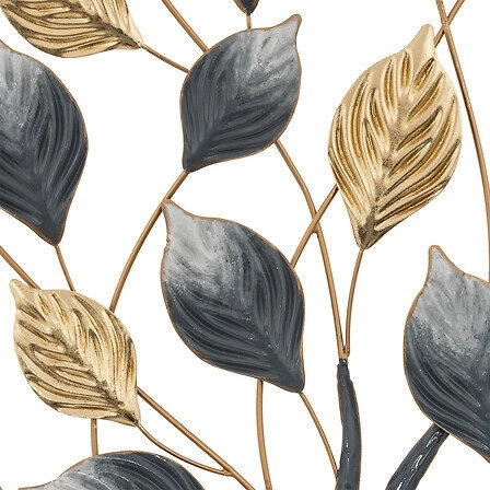 Ozdoba ścienna złota Tekoa drzewo Atmosphera żeliwna dekoracja ścienna glamour do salonu 88 cm