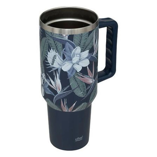 Kubek termiczny ze słomką Iso 1,2L granatowy