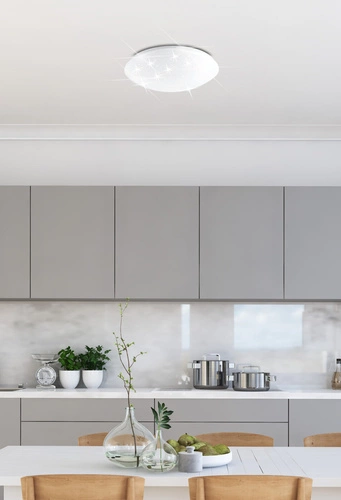 Plafon sufitowy LED Magnus 38cm biały okrągły nowoczesny do salonu i sypialni