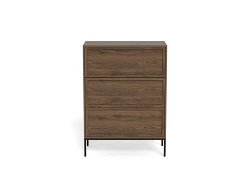 Komoda Palmdale dąb dymiony z szufladami na nóżkach do salonu