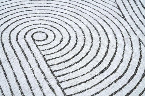 Dywan do salonu nowoczesny Sonno White 200x300 antypoślizgowy łatwoczyszczący Carpet Decor