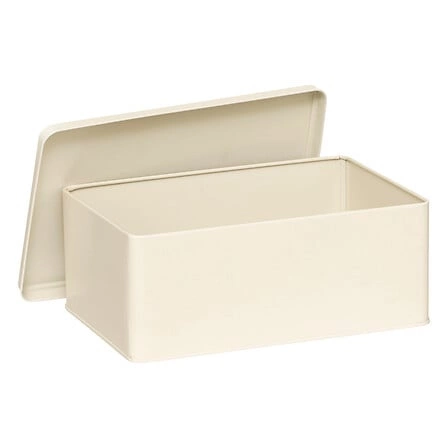 Zestaw 3 pudełek Deskolor szare, metalowe