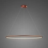 Lampa ledowy okrąg No.1 100cm miedziana  in 3k
