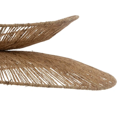 Lampa wisząca Alara z juty boho do salonu i sypialni 70 cm