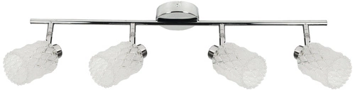 Lampa sufitowa Trans listwa 4x40W G9  chrom