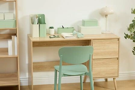 Stojak na czasopisma Deskolor zielony